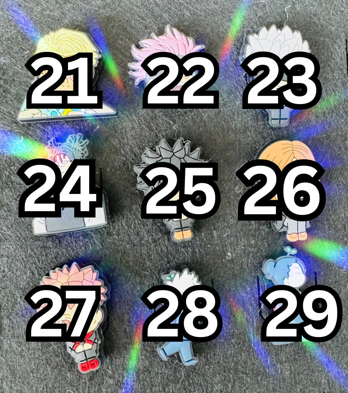 Anime TV Charms