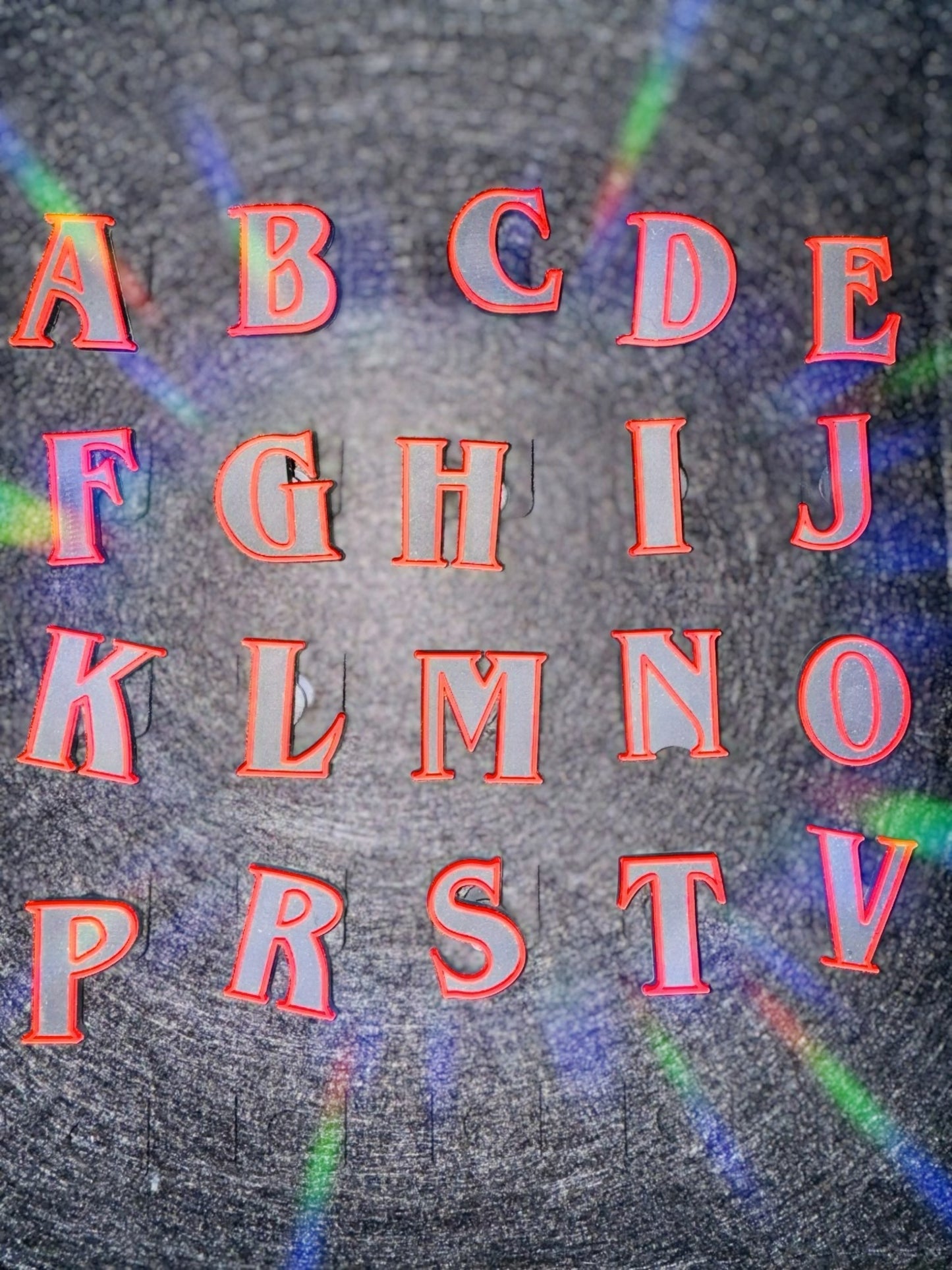 Red&Black Letters