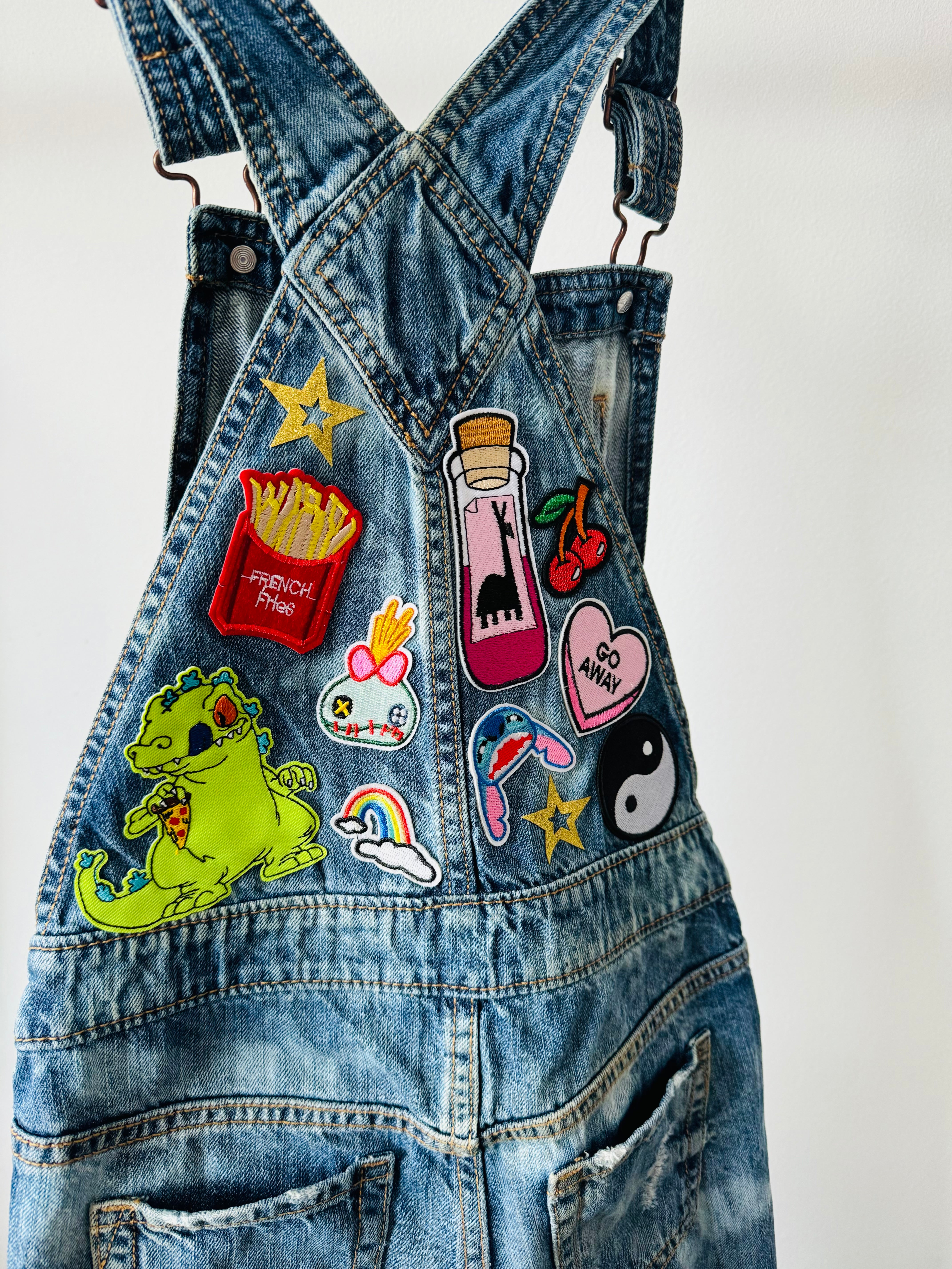 Denim Dungarees