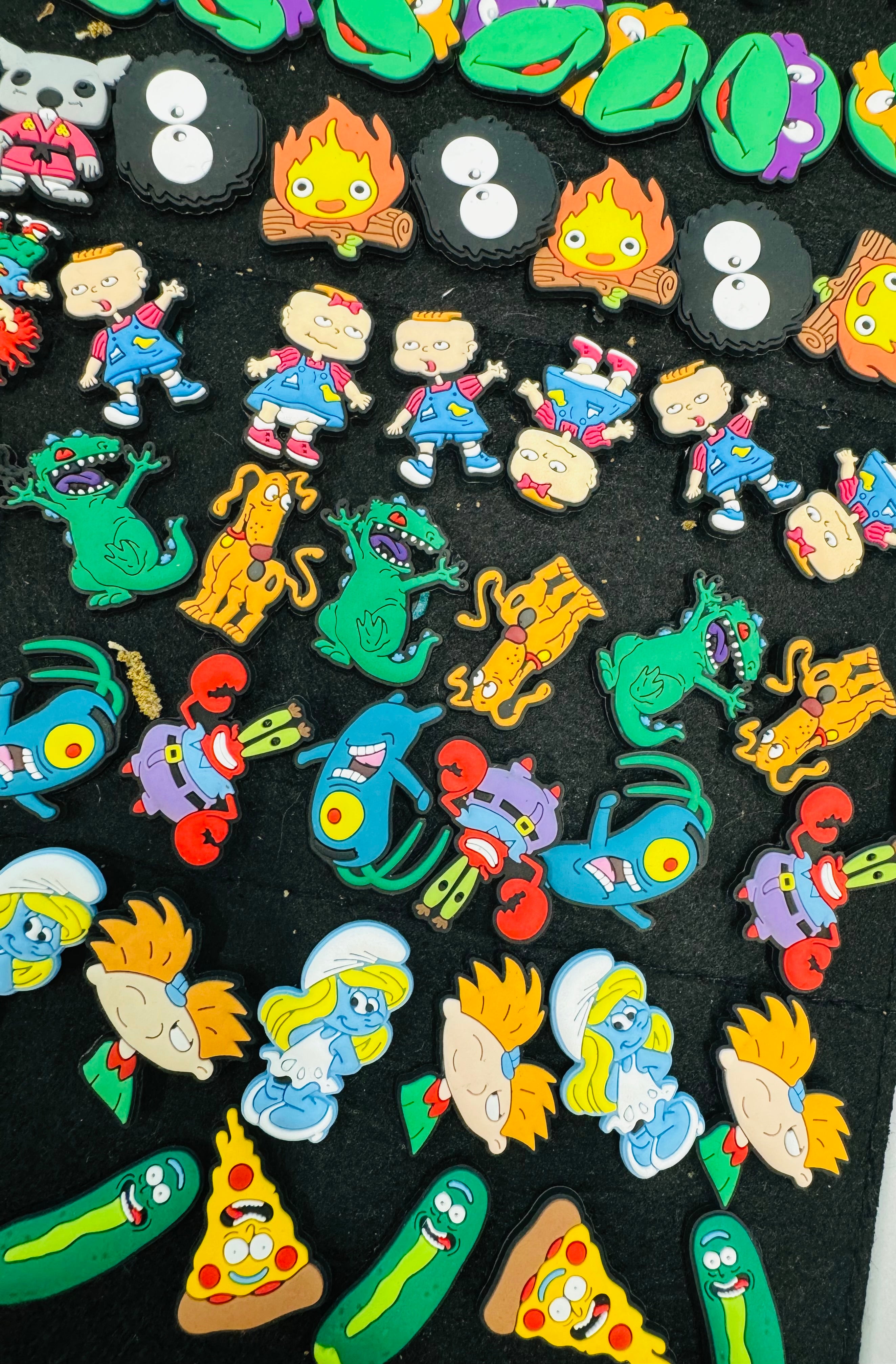 Retro TV Charms