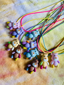 Stuffed Bears Necklace